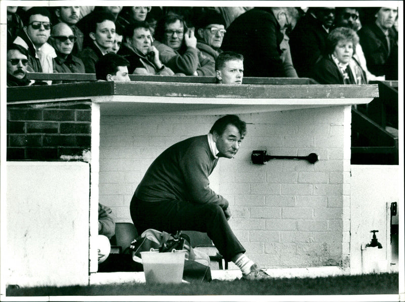 Brian Clough - Vintage Photograph