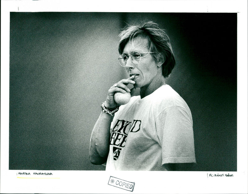 Martina Navratilova - Vintage Photograph