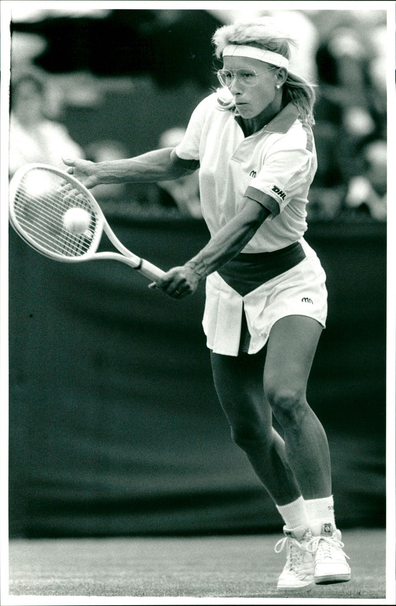 Martina Navratilova - Vintage Photograph