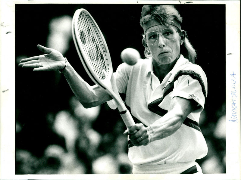 Martina Navratilova - Vintage Photograph