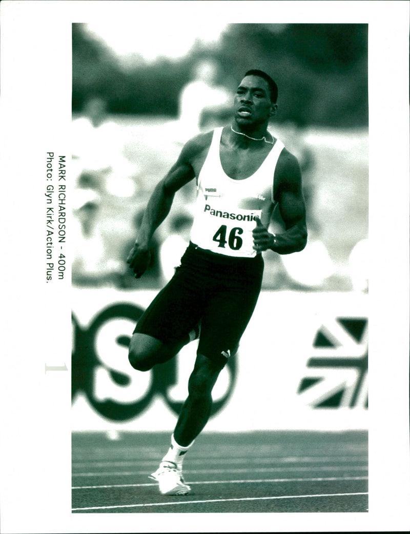 Mark Richardson -400m - Vintage Photograph