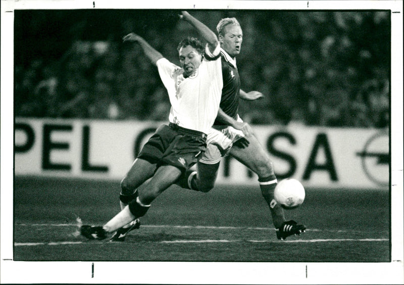 Football match - Vintage Photograph