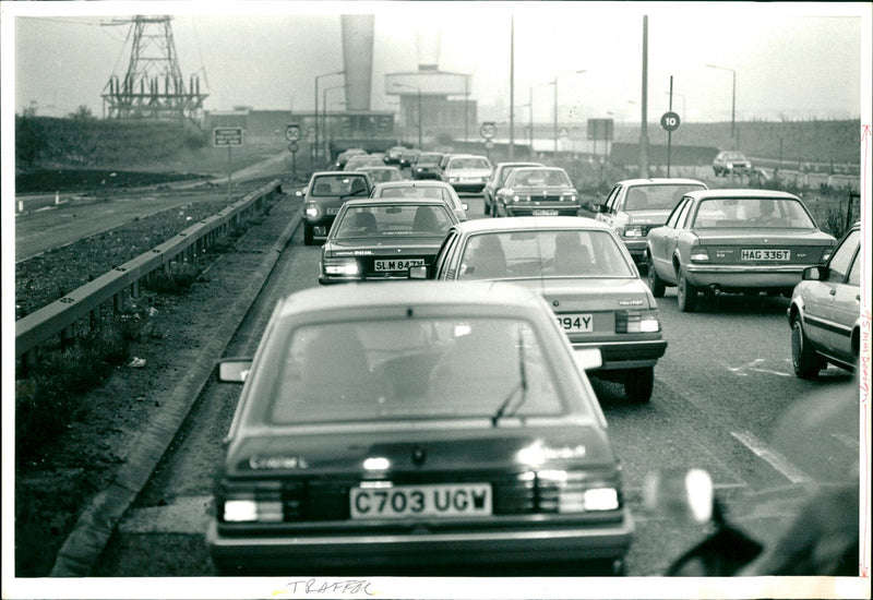 Traffic - Vintage Photograph