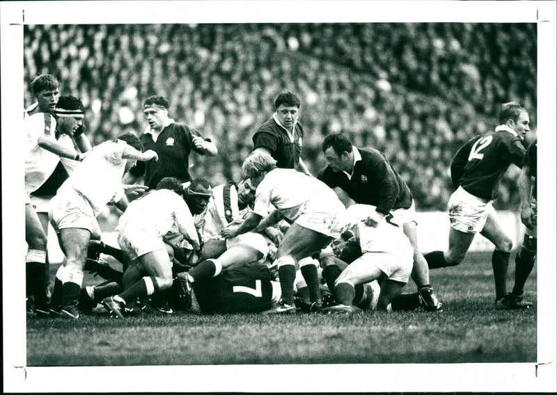 Football game - Vintage Photograph