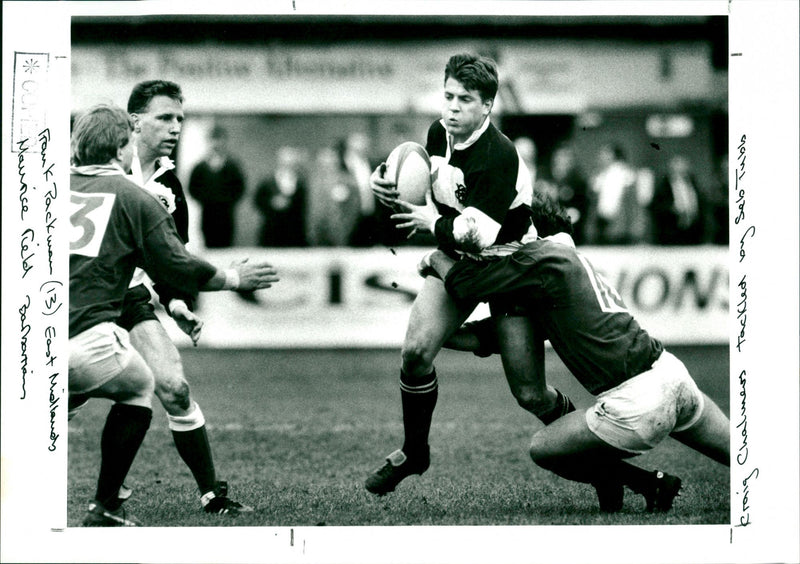 Frank Packman, Craig Chalmers and Seb Tubb - Vintage Photograph