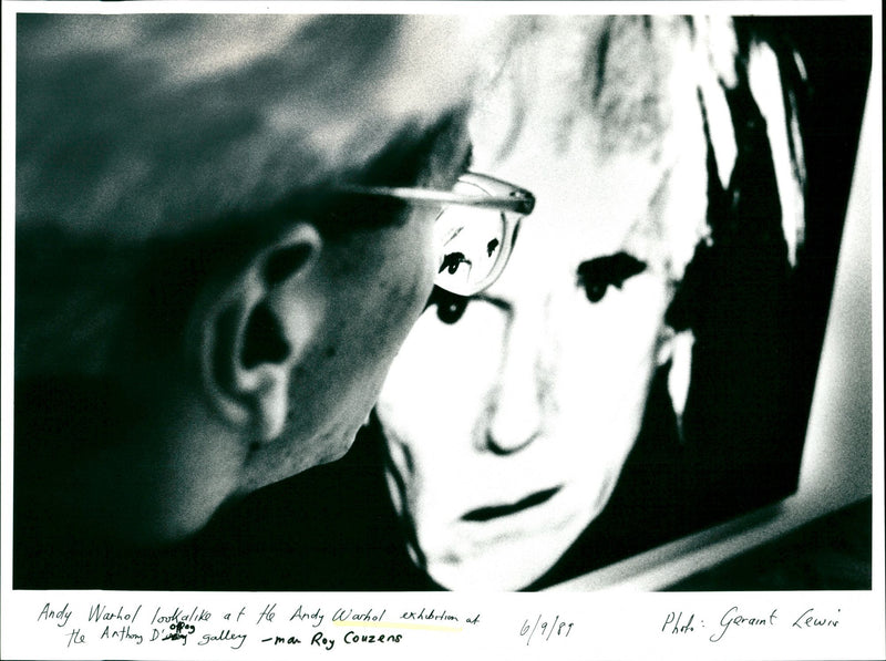 Andy Warhol - Vintage Photograph