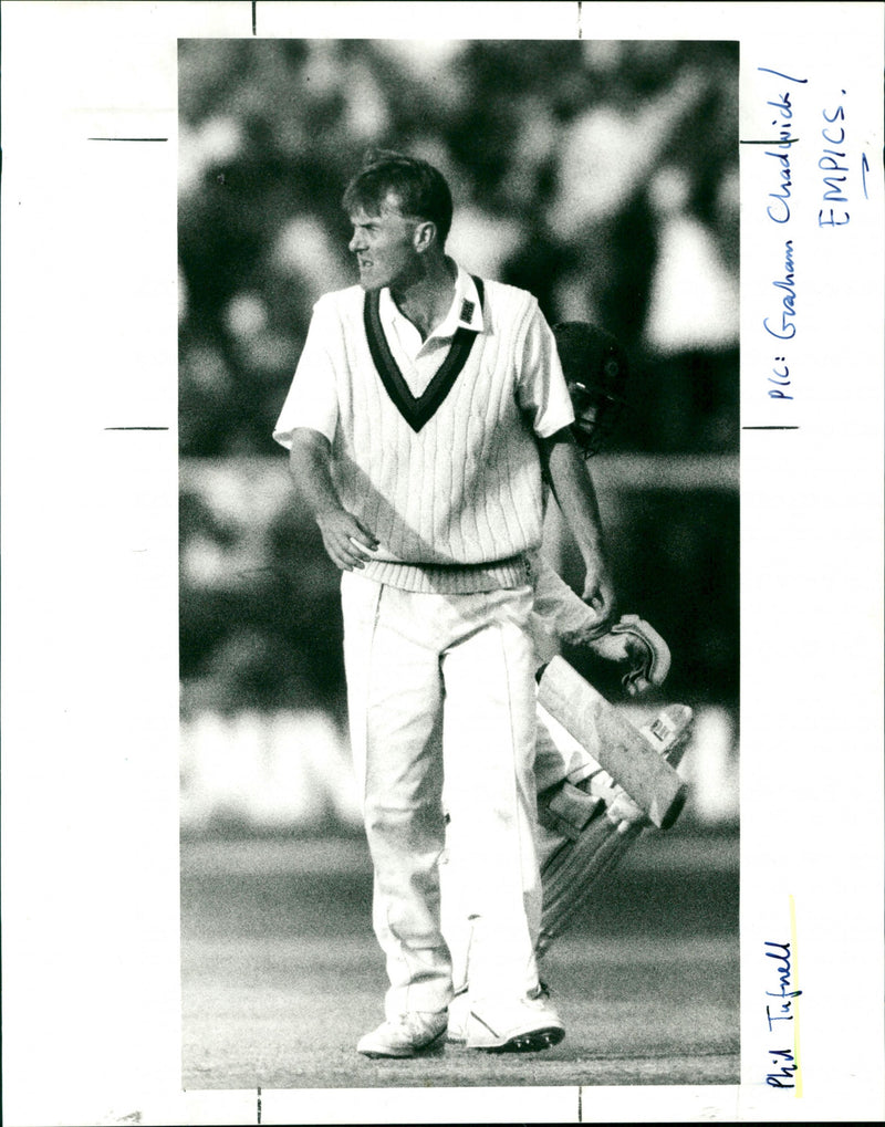 Phil Tufnell - Vintage Photograph