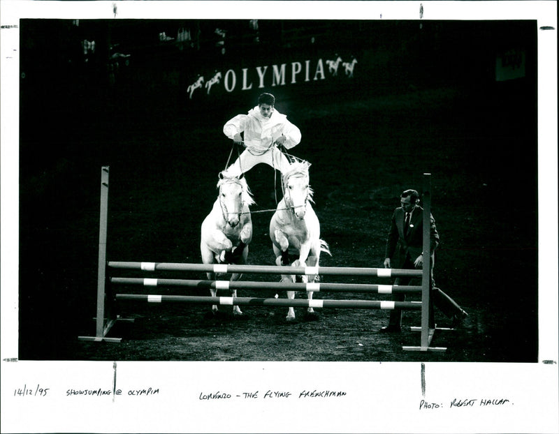 Showjumping - Vintage Photograph