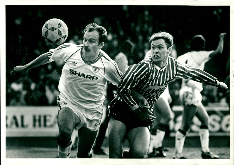 Mike Phelan and Dave Whitehouse - Vintage Photograph