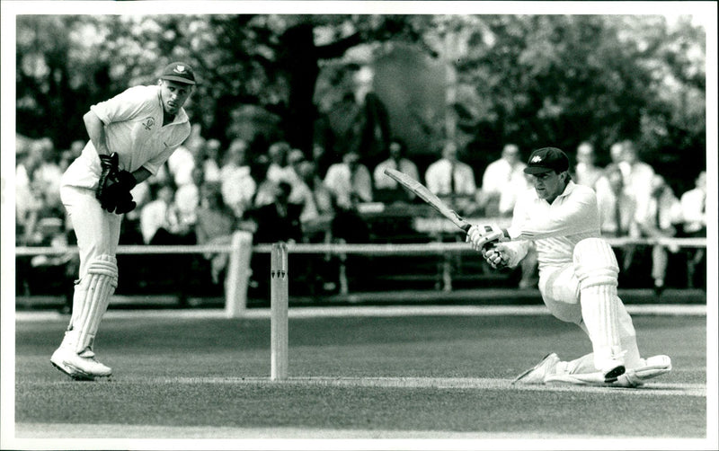 Cricket, Saturday 6th May 1989 - Vintage Photograph