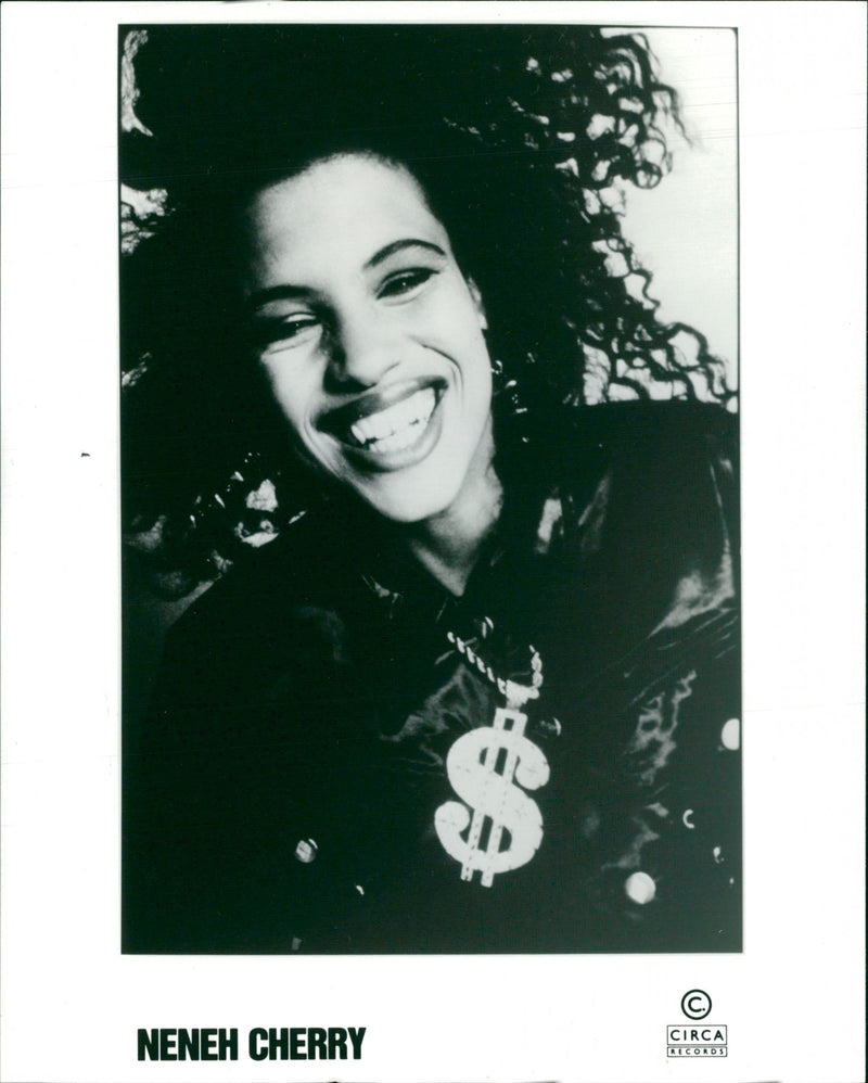Neneh Cherry, Swedish singer-songwriter - Vintage Photograph