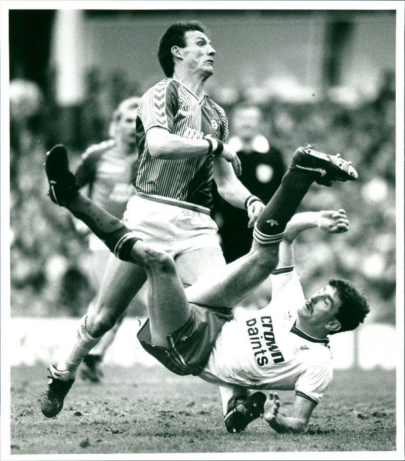 Football Game - Vintage Photograph