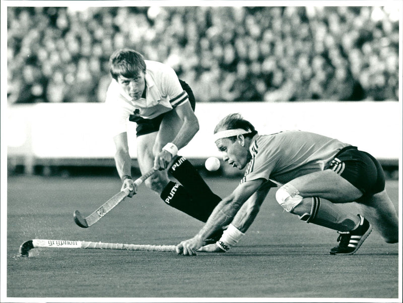 Field Hockey - Vintage Photograph