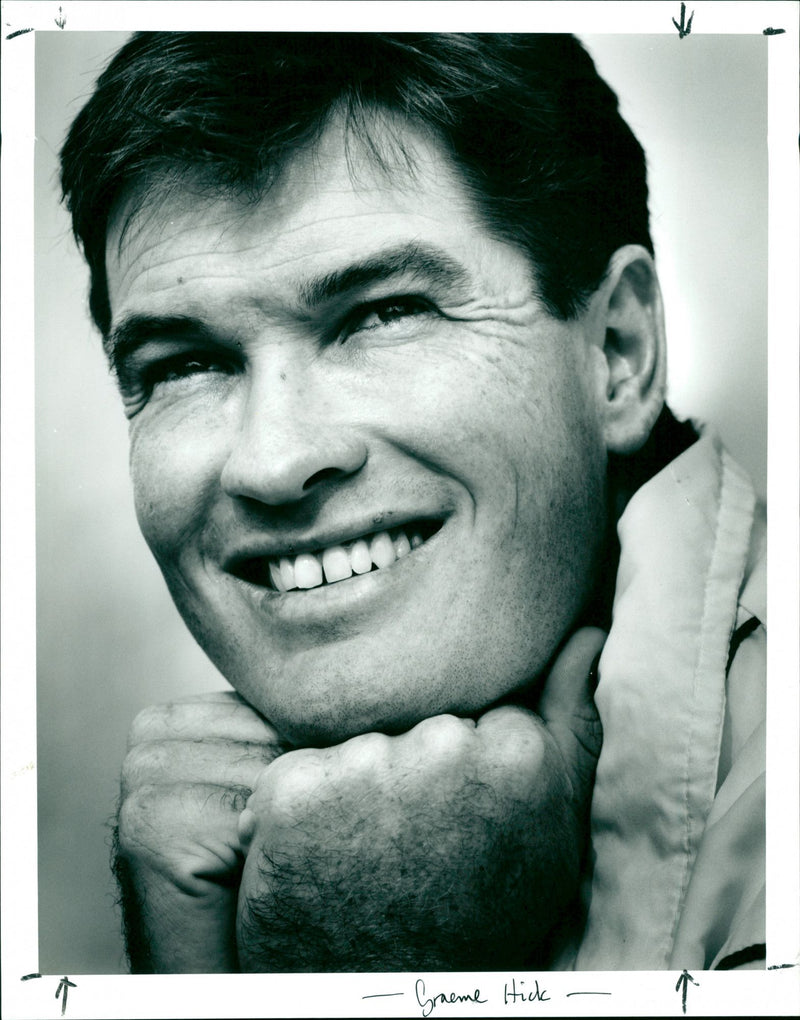 Graeme Hick - Vintage Photograph