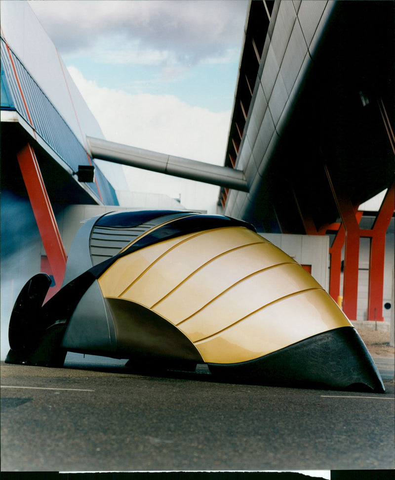 Concept Car of the Future - Vintage Photograph