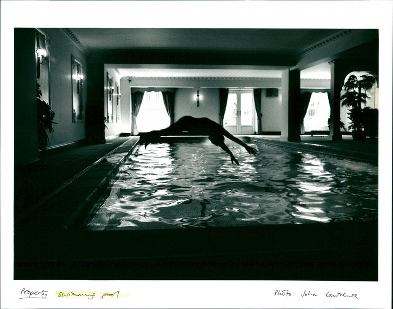 Swimming pool - Vintage Photograph