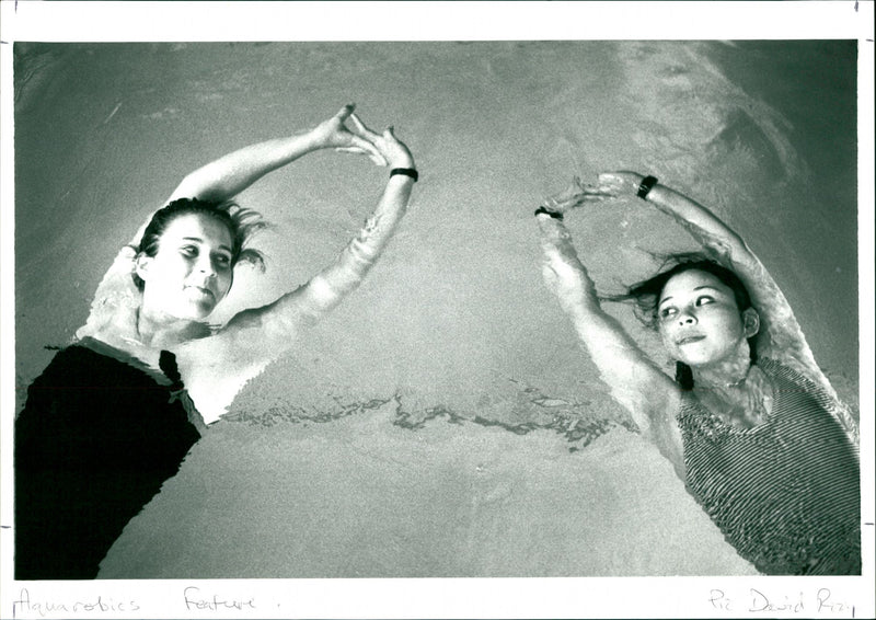 Aquarobics - Vintage Photograph