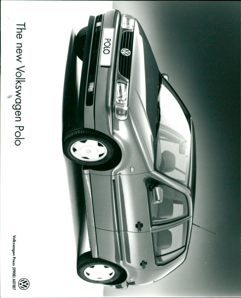 VOLKSWAGEN NEW THE POLO - Vintage Photograph