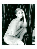 Female model, Thursday 9th Jan 92 - Vintage Photograph
