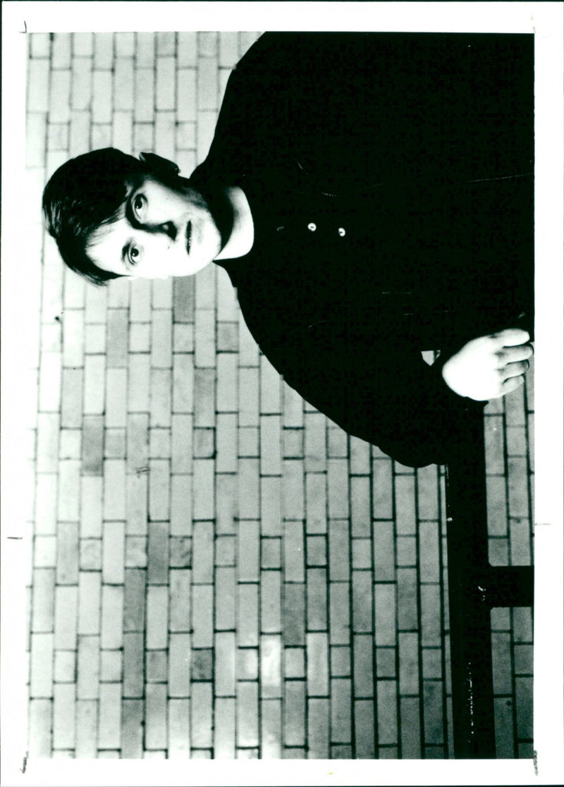 -, SIMON, POET, MOIRA - Vintage Photograph