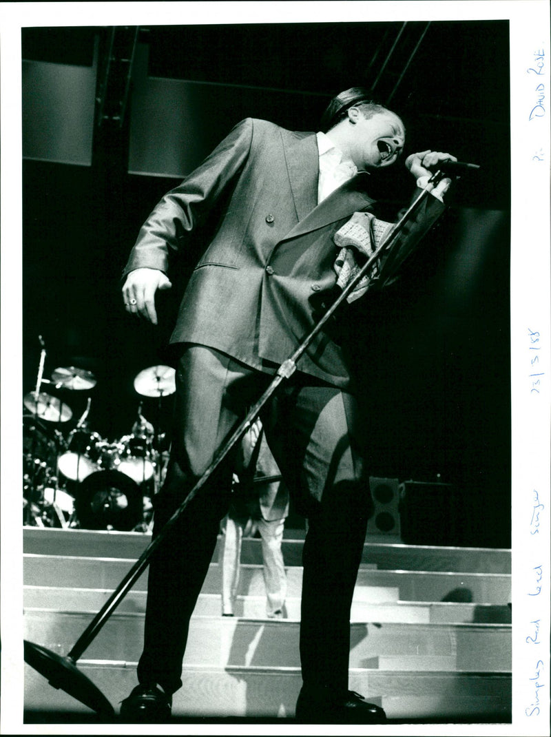 Simply Red - Vintage Photograph