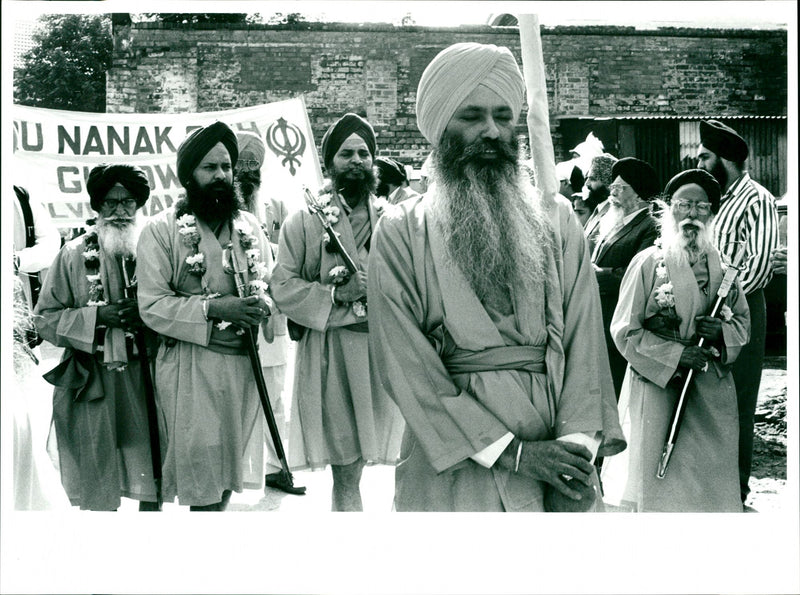 Sikh Temple - Vintage Photograph