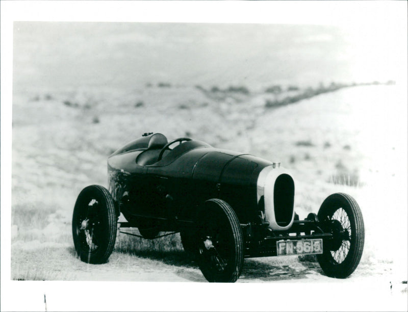 Bugatti Type. - Vintage Photograph