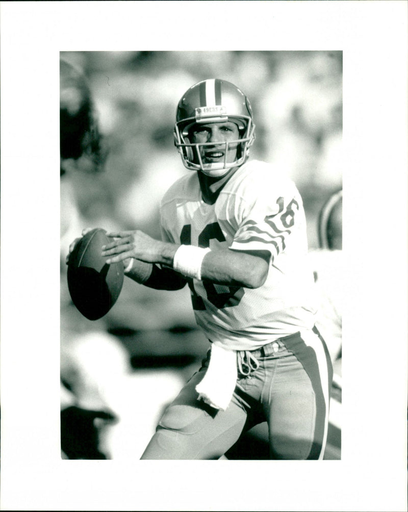 Joe Montana - Vintage Photograph