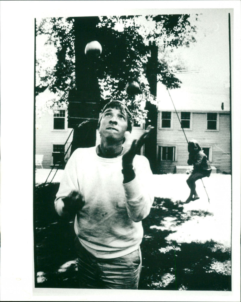 Juggling - Vintage Photograph