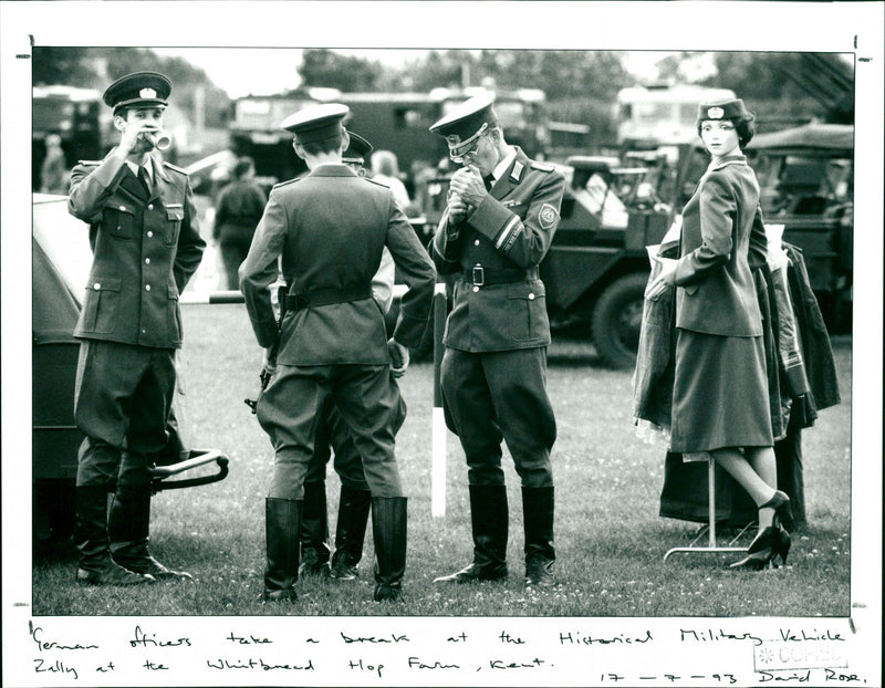 German Officer - Vintage Photograph