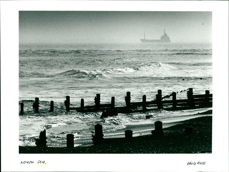 Sea - Vintage Photograph