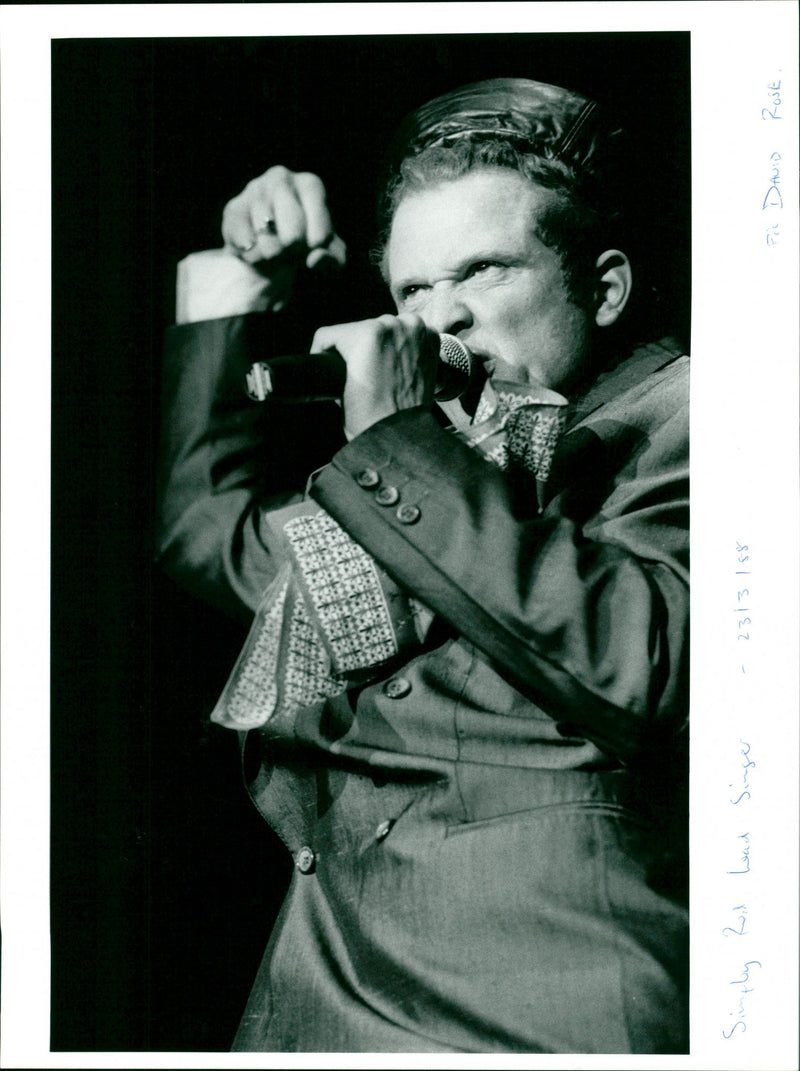 Simply Red - Vintage Photograph