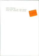 Caryl Phillips - Vintage Photograph