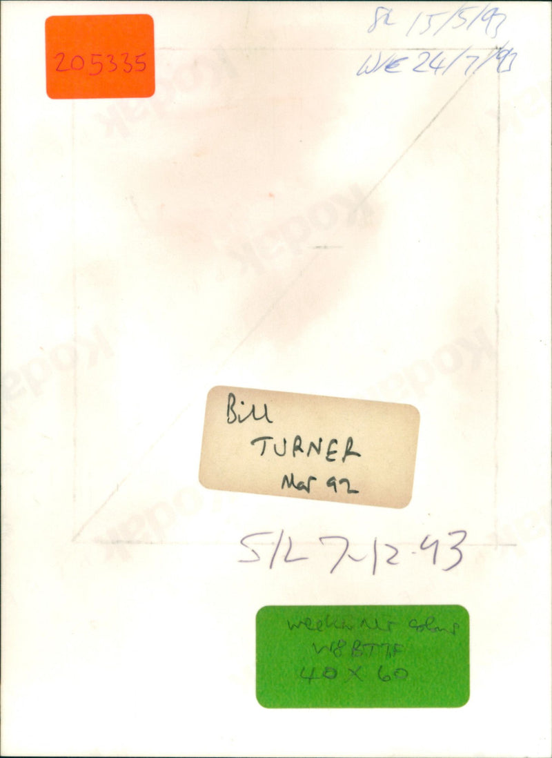 Bill Turner - Vintage Photograph