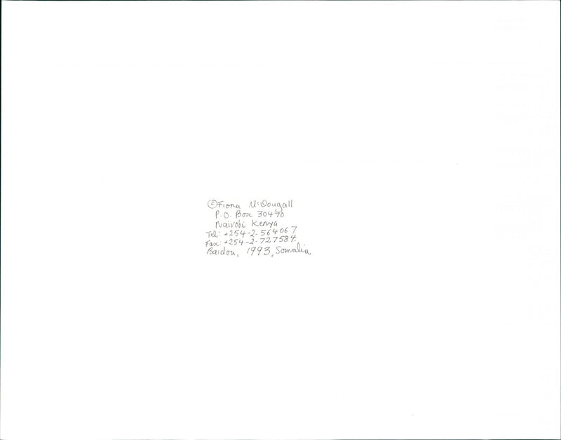 Somalia - Vintage Photograph