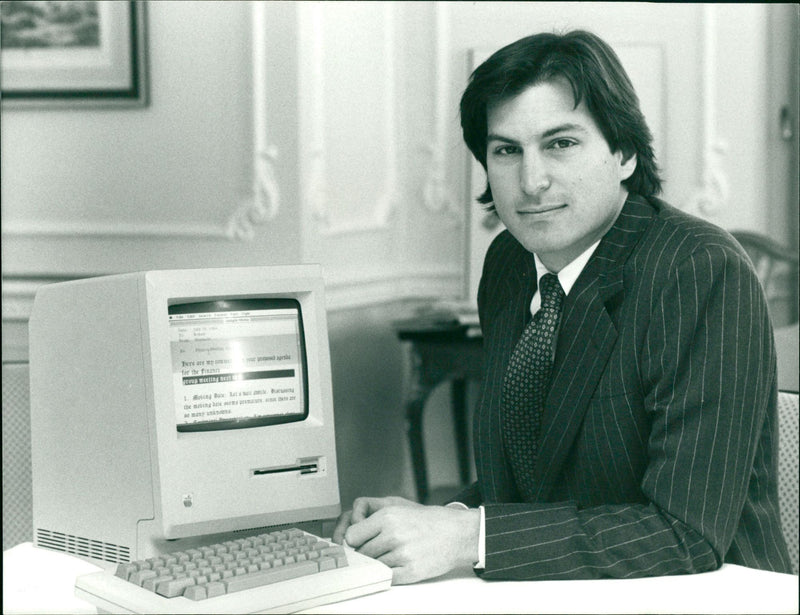 Steve Jobs - Vintage Photograph