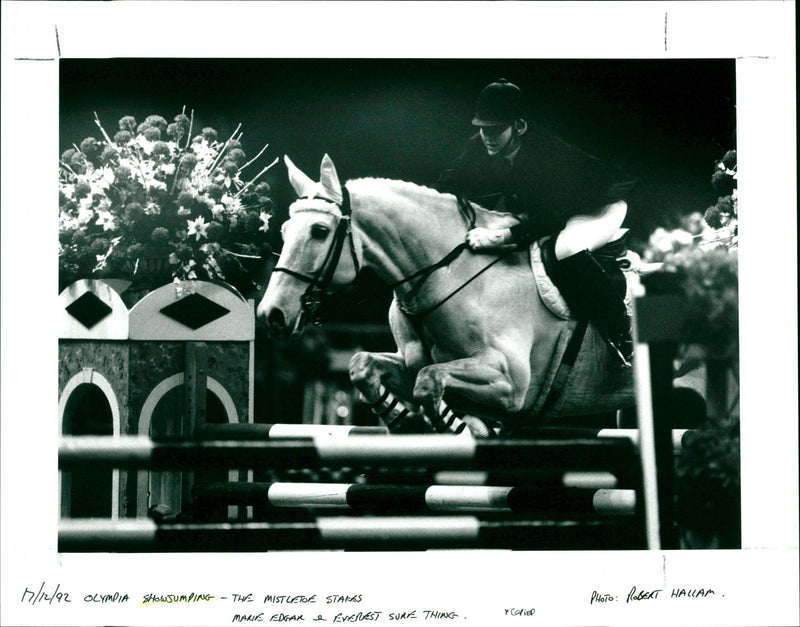 Show Jumping - Vintage Photograph