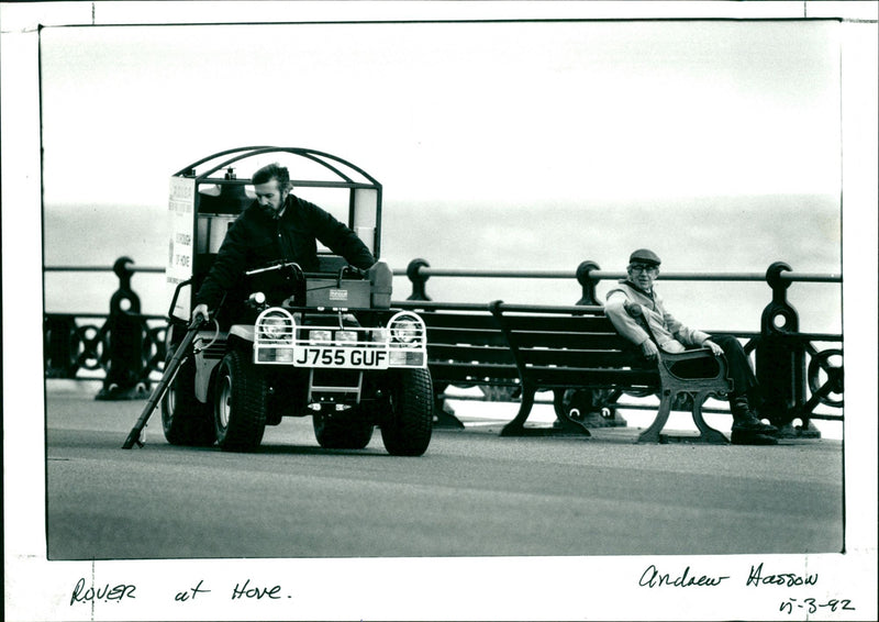 Rover at Hove - Vintage Photograph