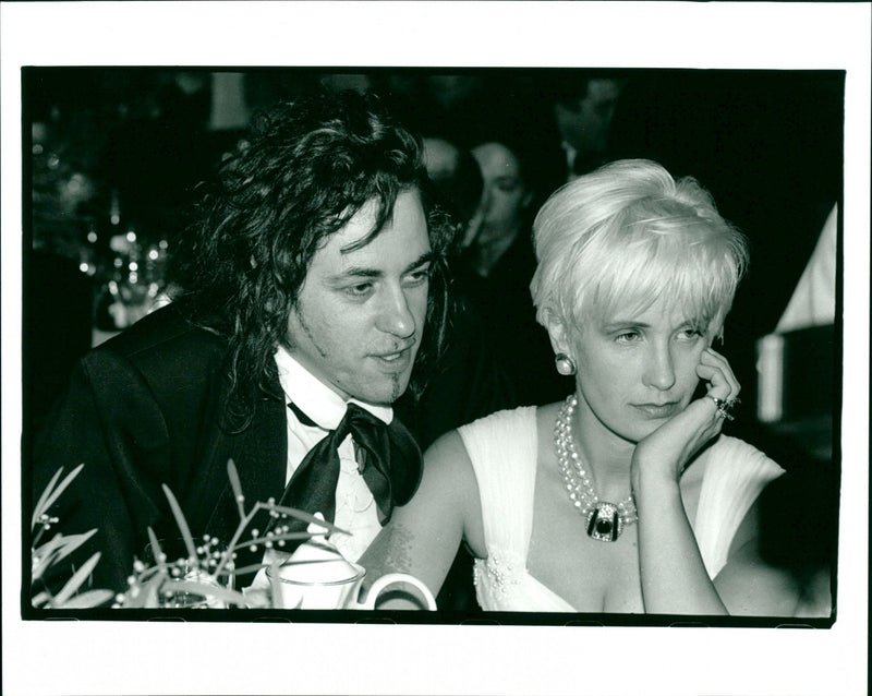 Bob Geldoff and Paula Yates - Vintage Photograph