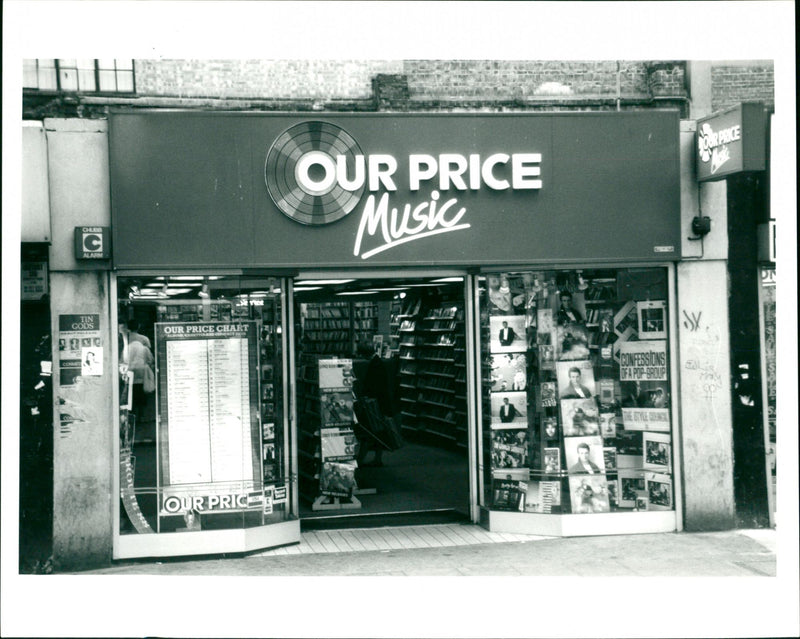 Our Price Music - Vintage Photograph