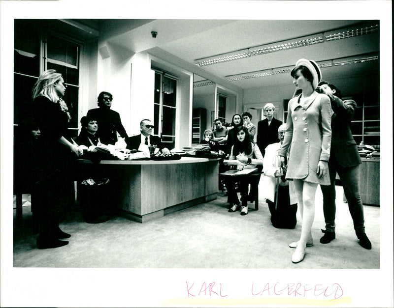 Karl Lagerfeld - Vintage Photograph