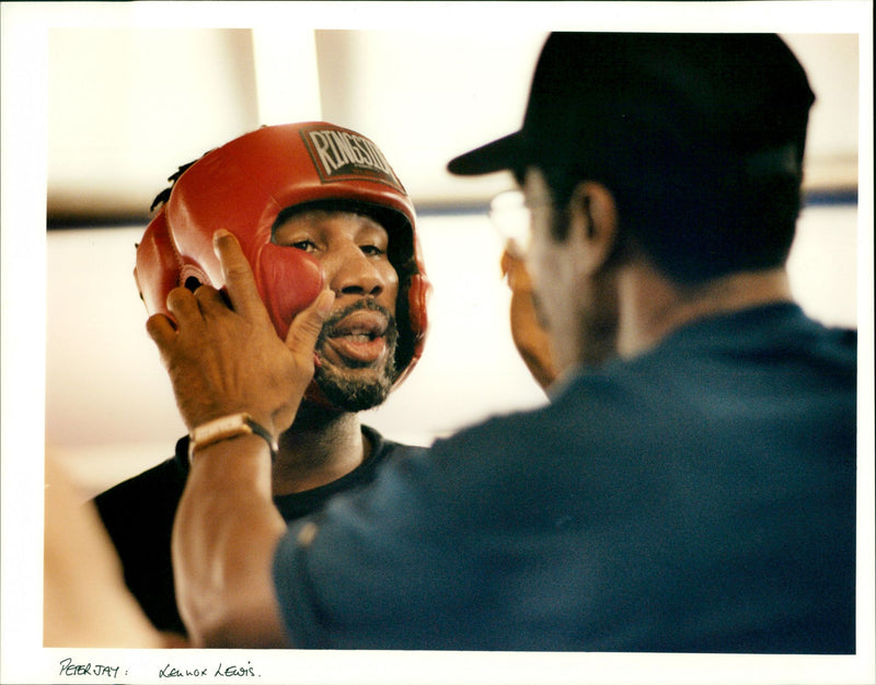 Lennox Lewis - Vintage Photograph