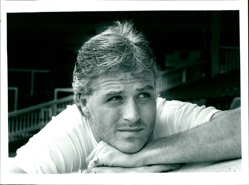 Glenn Hysen - Vintage Photograph