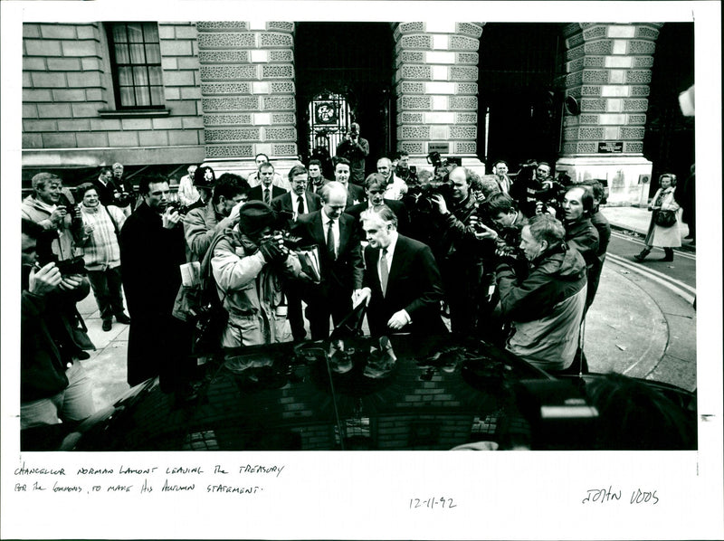 Norman Lamont - Vintage Photograph