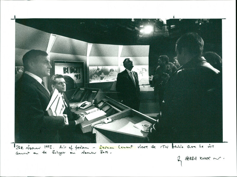 Norman Lamont - Vintage Photograph