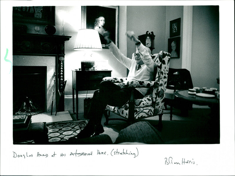 Douglas Hurd - Vintage Photograph