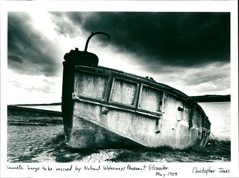 Barge - Vintage Photograph