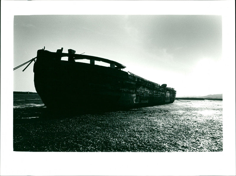 Barge - Vintage Photograph