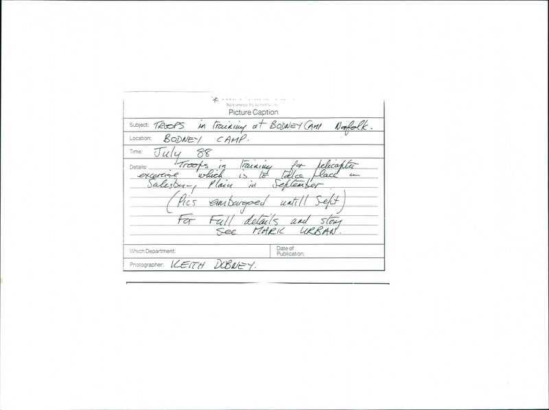 Army Exercises - Vintage Photograph