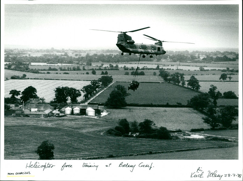 Army Exercises - Vintage Photograph